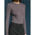 Sinsay - Bodi dugih rukava - antracit antracit AW 2024 581BE-86X