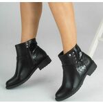 Novecento ženske čizme OM5499-BLACK