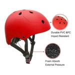 Kaciga za trotinet,rolere,skateboard L 58-62 cm