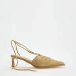 Reserved - LADIES` MULES senf 90% LEATHER, 10% POLYESTER 322GA-17X