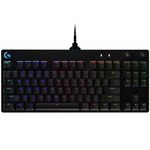 Logitech G Pro žični mehanička tastatura, USB, crna/plava