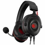 Rampage RM-K60 gaming slušalice, 3.5 mm, crvena, mikrofon