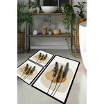 Day Sunrise Multicolor Bathmat Set (3 Pieces)