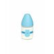 Suavinex staklena flašica za bebe 3P S plavi medved, 120ml