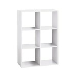FIVE STALAK SA 6 POLICA 67,5 x 32 x 100,5cm DRVO BELA 138909C