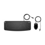 HP Pavilion 200 9DF28AA žični miš i tastatura, USB