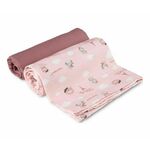 Canpol Babies Muslin Pelena (70X70Cm) Bonjour Paris Pink - 2Kom