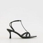 Reserved - Sandale s trakama crno 100% POLYURETHANE 7869S-99X
