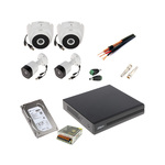 Dahua Komplet video nadzor 2 bullet, 2 dome kamere, DVR, HD 1tb