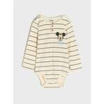 Sinsay - Bodi Mickey Mouse - krem krem SS 2025 ZP374-01X