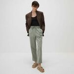 Reserved - Pamučne jogger pantalone svetlozelena 100% COTTON 1057P-07X