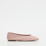 Reserved - Kožne baletanke s kaišem pastelno pink 100% LEATHER 486CP-03X