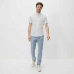 Reserved - Chino slim pantalone s visokim sadržajem pamuka plava 98% COTTON, 2% ELASTANE 8355H-55P