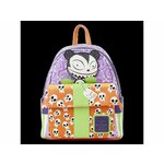 Loungefly Disney Nightmare Before Christmas Scary Teddy Present - Mini ranac