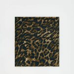 Reserved - LADIES` SCARF braon 100% POLYESTER 225CP-88X