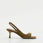Reserved - LADIES` SANDALS tamno braon 100% LEATHER 578CP-89X