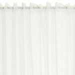Bez brenda Zavesa DIMMA 1x140x300 imitacija lana bela