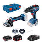 BOSCH plavi alat GWS 180-LI + GSR 18V-50 Set akumultorskih alata