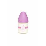 Suavinex staklena flašica za bebe 3P S ljubičasti medved, 120ml