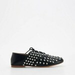 Reserved - LADIES` LOAFER SHOES crno 100% POLYURETHANE 457DB-99X