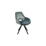 Salerno 2 stolica 60,5x63x85cm petrolej