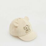 Reserved - BABIES` PEAKED CAP krem 100% COTTON 980EM-01X