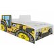 Dečji krevet Traktor 164x88x63 cm žuti/motiv traktora