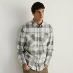 Reserved - Karirana regular fit košulja srednjesivo 100% COTTON 8450H-85P