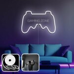 OPVIQ Zidna LED dekoracija Gamer Room Large White