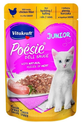Vitakraft Hrana za mačke Kitten Poesie DS Sos 85g