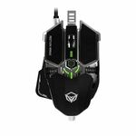 Meetion M990S gejming miš, 4000 dpi, 60 IPS, 20G, 1000 Hz, crni