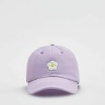 Reserved - BABIES` PEAKED CAP lavanda 100% COTTON 169FH-04X