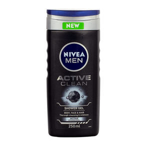 NIVEA active clean gel za tuširanje za muškarce 250 ml