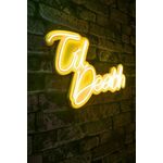 WALLXPERT Dekorativna rasveta Til Death Yellow