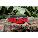 AlexaLeather.u Devil's Red ogrlica Classic 20mm