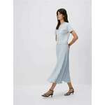 Reserved - LADIES` SKIRT bledoplavo 53% VISCOSE, 47% POLYESTER 046EZ-05X