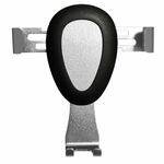 TA-CHAV-06 Silver Gembird drzac mobilnog telefona za auto 2u1 za ventilacioni otvor i staklo