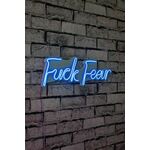 Fuck Fear - Blue Blue Decorative Plastic Led Lighting