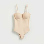 Reserved - LADIES` BODY SUIT nude 75% POLYAMIDE, 25% ELASTANE 503BH-02X