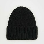 Reserved - Turban kapa od žerseja crno 75% ACRYLIC, 15% POLYAMIDE, 10% WOOL 0766V-99X