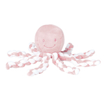 Nattou plišana igračka hobotnica, roze