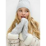 Rukavice light grey AW 2024 472BY