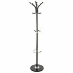 Five vesalica za odeću i stalak za kisobrane 37x182 cm, metal/plastika 116861