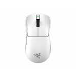 Razer Viper V3 Pro gejming miš, optički, bežični, 35000 dpi, 1000 Hz/125 Hz, beli/crni