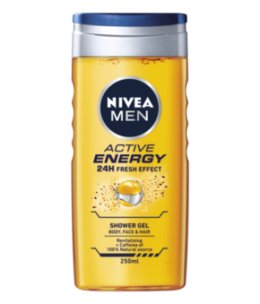 NIVEA active energy gel za tuširanje za muškarce 250 ml