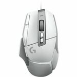 Logitech G502 X Gaming Mouse, USB, White
