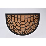 LUANCE OTIRAČ POLUMESEC HARRY 40X60 CM BRAIDED COCO/GUMENI SMEĐA 1401904