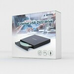 Gembird eksterni USB DVD drive Citac-rezacDVD-USB-04 , black