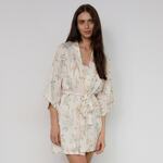 Reserved - Kućni ogrtač od viskoze s dezenom nude 100% VISCOSE 1619R-02X