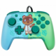 PDP Faceoff Deluxe + Audio Wired Controller: Animal Crossing Tom Nook, tirkiz